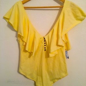 FREE PEOPLE bodysuit!